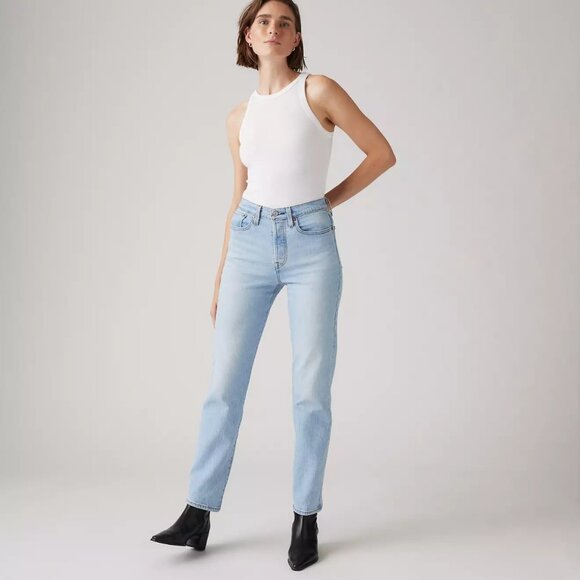 Levi's Premium Wedgie Straight Fit Women's Jeans | Low Stretch | 29 x 30 - Picture 1 of 16